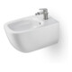 Duravit Bidet-Einhebelmischer Wave Ausl. 128mm, m Zugstg. Abl.garn, ES geb.-3