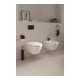 Duravit Bidet-Einhebelmischer Wave Ausl. 128mm, m Zugstg. Abl.garn, sw matt-4