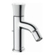 Duravit Bidet-Einhebelmischer White Tulip m Zugst.-Ablaufgarn., Ausl. 111mm, chrom-1