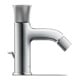 Duravit Bidet-Einhebelmischer White Tulip m Zugst.-Ablaufgarn., Ausl. 111mm, chrom-5