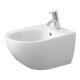 Duravit Bidet mural Architec 36,5x58 cm, avec trop-plein, blanc-1
