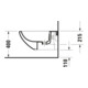 Duravit Bidet mural Architec 36,5x58 cm, avec trop-plein, blanc-5