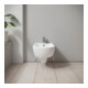 Duravit Bidet mural D-Code 37x54 cm, avec trou de robinet, trop-plein, blanc