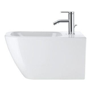 Duravit Bidet mural Happy D.2 35,5x54 cm, avec trop-plein, trou robinet, blanc