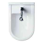 Duravit Bidet mural Starck 3 35,5x54 cm, avec trop-plein, trou robinet, blanc-4