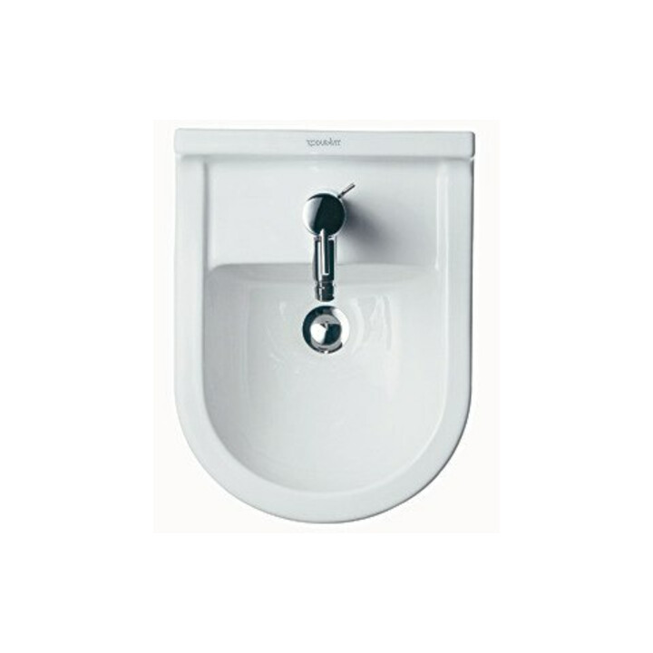 Duravit Bidet mural Starck 3 36,5x54 cm, avec trop-plein, plage robinet, blanc