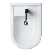 Duravit Bidet mural Starck 3 36,5x54 cm, avec trop-plein, plage robinet, blanc-4