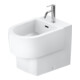 Duravit Bidet sur pied Balcoon 37x57 cm, avec robinet, blanc brillant-1