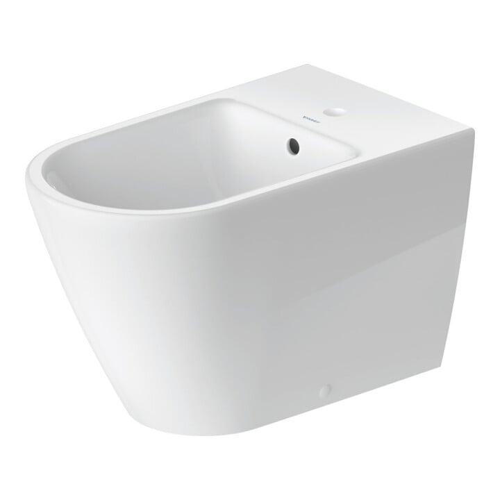 Duravit Bidet sur pied D-Neo 37x65 cm, avec HL, UL, plan robinet, blanc