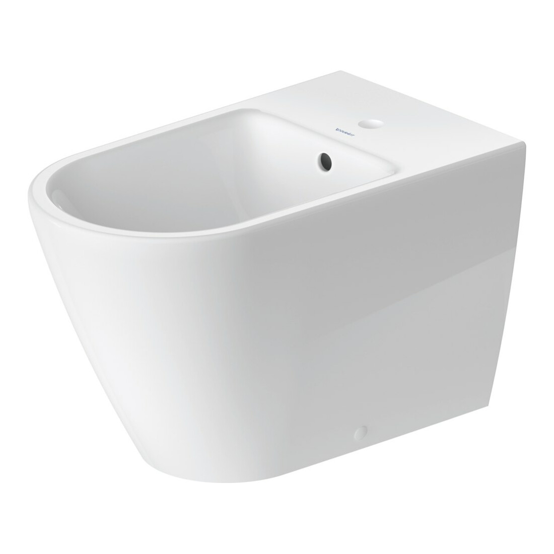 Duravit Bidet sur pied D-Neo 37x65 cm, avec HL, UL, plan robinet, blanc