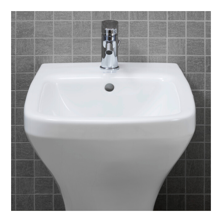 Duravit Bidet sur pied DuraStyle 37x63 cm, avec trop-plein, blanc