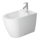 Duravit Bidet sur pied Me by Starck 37x60 cm, avec HL, UL, HLB, blanc satiné, WG-1