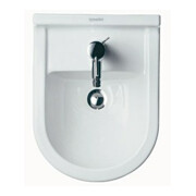 Duravit Bidet sur pied Starck 3 37x56cm, avec trop-plein, trou robinet, blanc-4