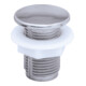 Duravit Blindstop met aansluiting links/rechts/midden chroom