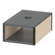 Duravit Box XSquare 10x16 cm, vis pour panneau aggloméré, avec couvercle, érable massif-1