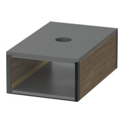 Duravit Box XSquare 10x16 cm, vis pour panneaux, noyer massif