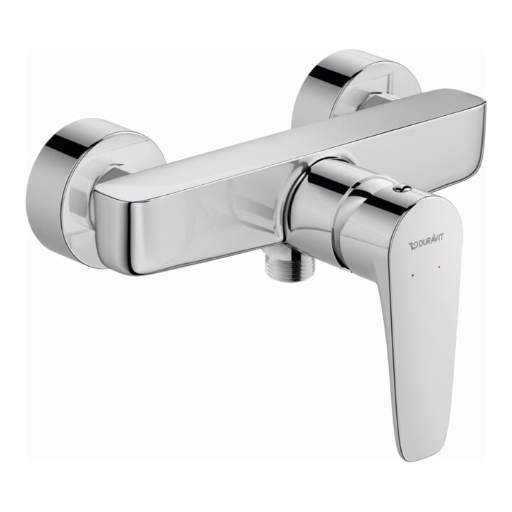 Duravit Brause-Einhebelmischer B.1 AP, Wandmontage, chrom