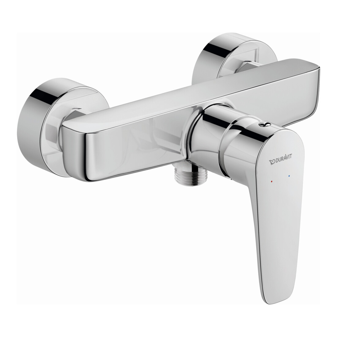 Duravit Brause-Einhebelmischer B.1 AP, Wandmontage, chrom