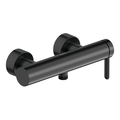 Duravit Brause-Einhebelmischer C.1 AP, Wandmontage, schwarz matt