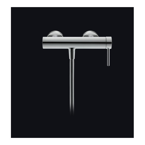 Duravit Brause-Einhebelmischer Circle AP, Wandmontage, chrom