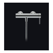 Duravit Brause-Einhebelmischer Circle AP, Wandmontage, chrom