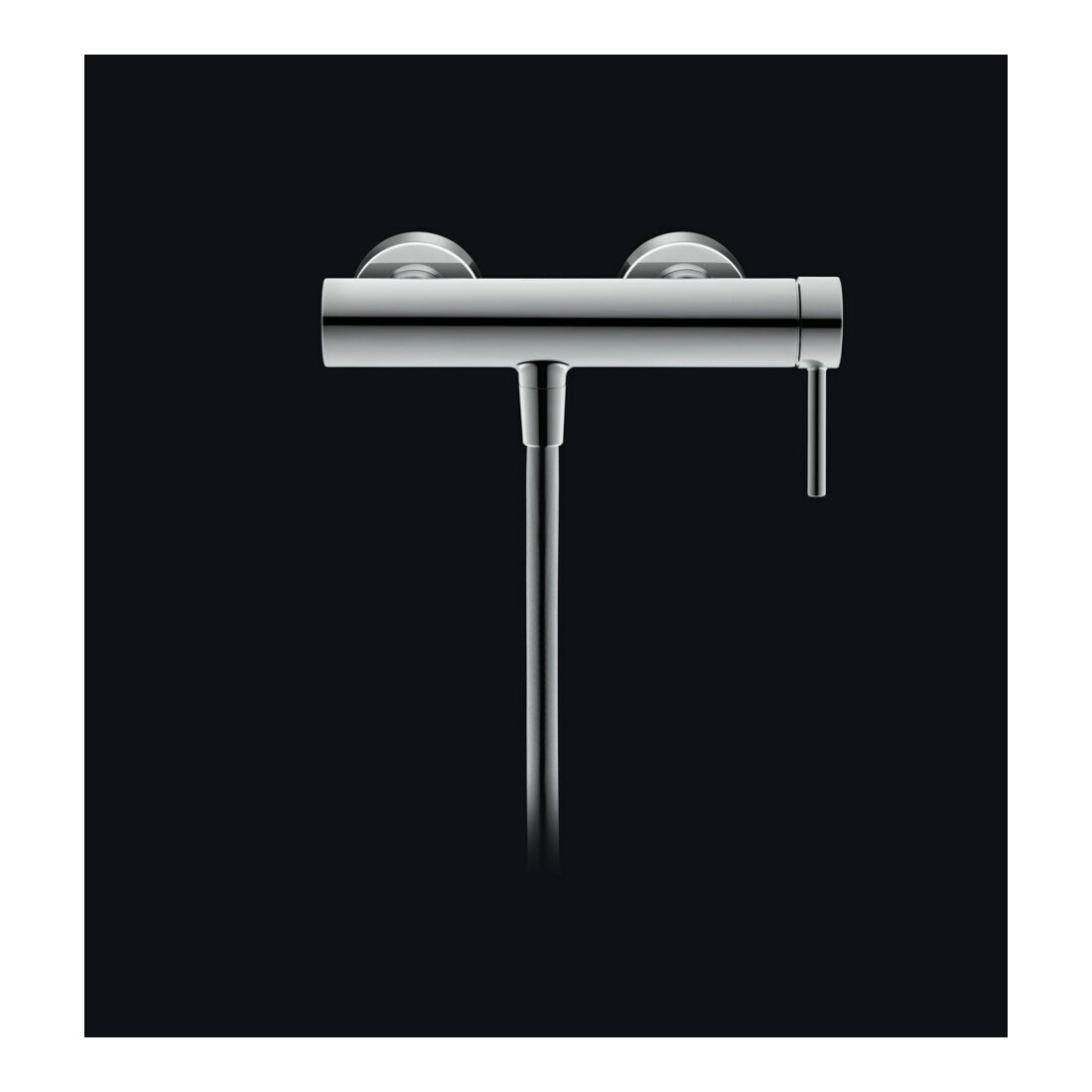 Duravit Brause-Einhebelmischer Circle AP, Wandmontage, chrom