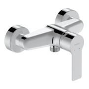 Duravit Brause-Einhebelmischer D-Code Aufputz, Keramikmischsystem, chrom