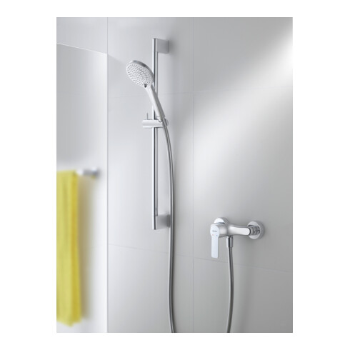 Duravit Brause-Einhebelmischer D-Code Aufputz, Keramikmischsystem, chrom