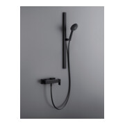 Duravit Brause-Einhebelmischer Manhattan AP, Wandmontage, schwarz matt-4