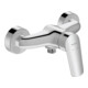 Duravit Brause-Einhebelmischer No. 1 AP, Wandmontage, chrom-1