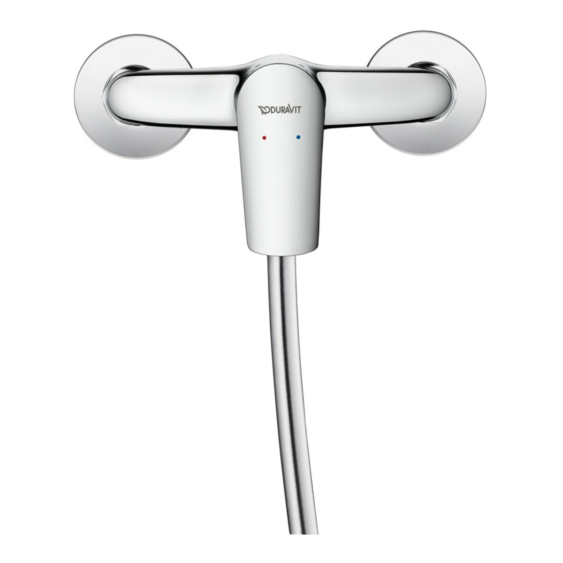 Duravit Brause-Einhebelmischer No. 1 AP, Wandmontage, chrom