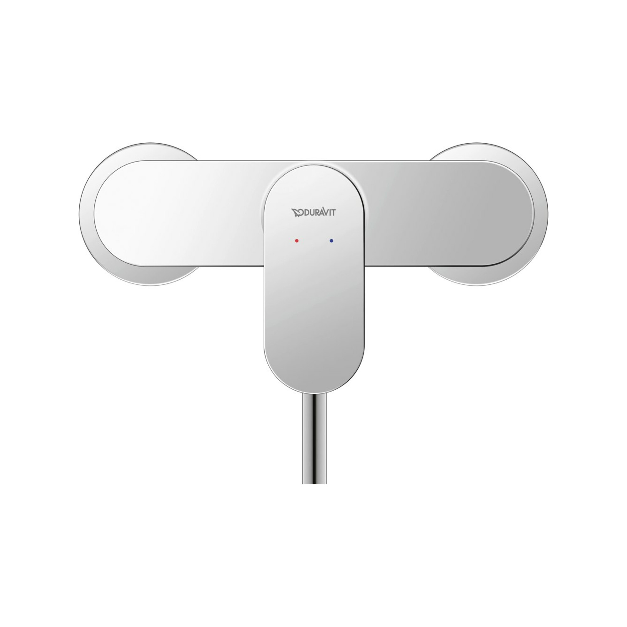 Duravit Brause-Einhebelmischer Wave AP, chrom