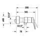 Duravit Brause-Einhebelmischer Wave AP, schwarz matt-5