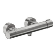 Duravit Brause-Thermostat 1000 AP, Edelstahl gebürstet