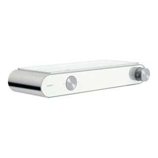 Duravit Brause-Thermostat AP, 1 Verbraucher, chrom/weiß