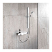 Duravit Brause-Thermostat AP, 1 Verbraucher, chrom/weiß-2
