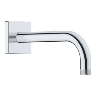Duravit Brausearm 210mm, chr, geb., Wandmont., Ros. eckig