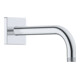Duravit Brausearm 210mm, chr, geb., Wandmont., Ros. eckig-1