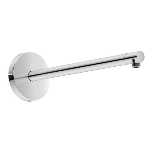 Duravit Brausearm 210mm, chr, geb., Wandmont., Ros. eckig