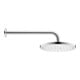 Duravit Brausearm 410mm, chr, geb., Wandmont., Ros. rund-2