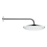 Duravit Brausearm 410mm, chr, geb., Wandmont., Ros. rund-2
