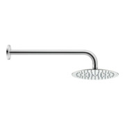 Duravit Brausearm 410mm, chr, geb., Wandmont., Ros. rund-4