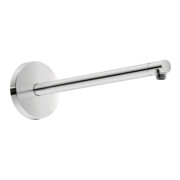 Duravit Brausearm 410mm, sw m, geb., Wandmont., Ros. eckig