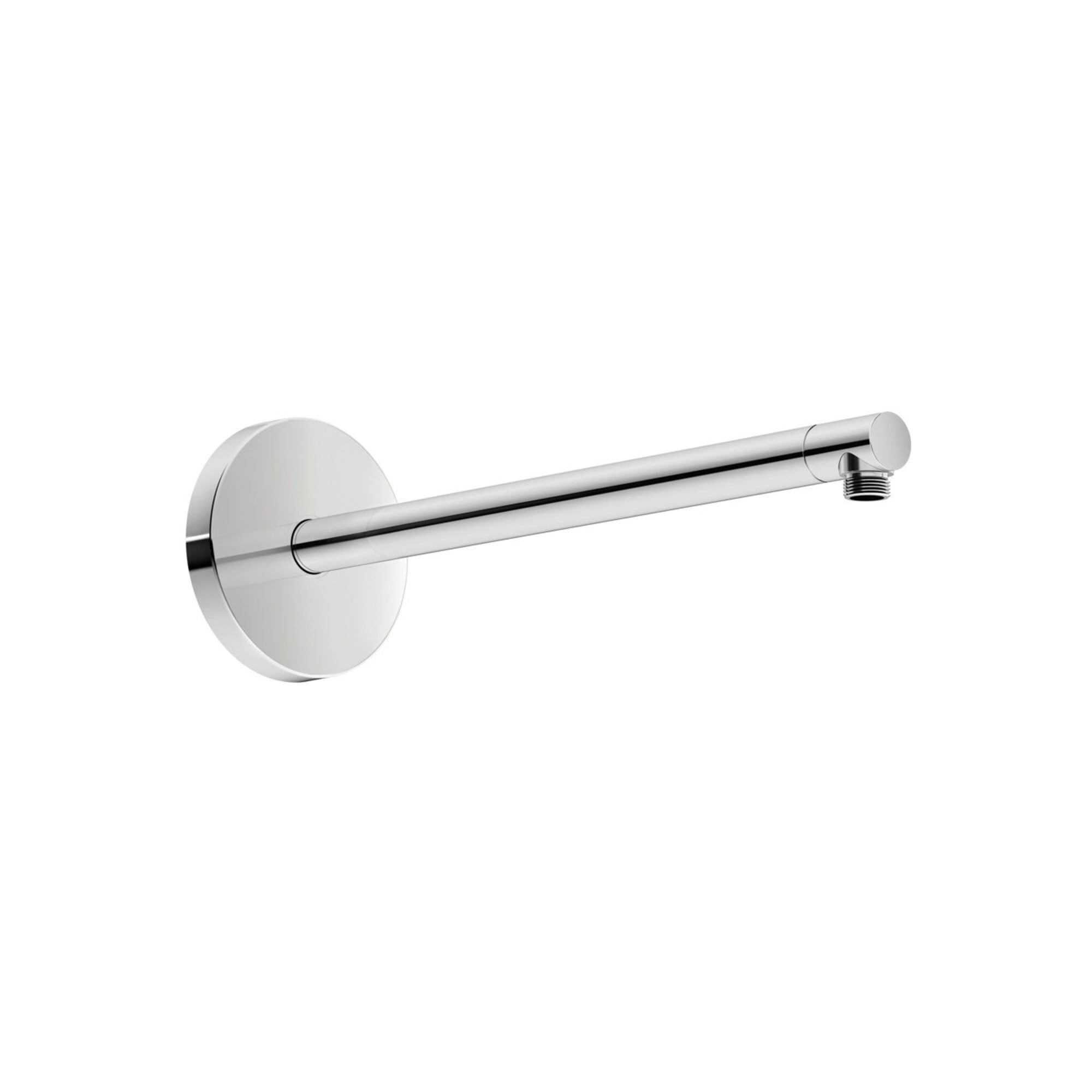 Duravit Brausearm 410mm, sw m, geb., Wandmont., Ros. eckig