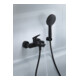 Duravit Brausehalter fest. Haltep., a Kunststoff, schwarz matt-2