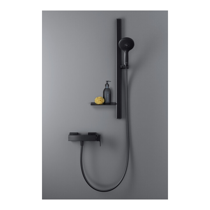 Duravit Brausestange 800mm, a Aluminium/Kunststoff, sw matt