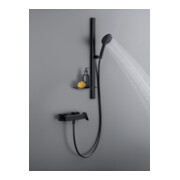 Duravit Brausestange 800mm, a Aluminium/Kunststoff, sw matt-4