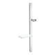 Duravit Brausestange 800mm, aus Aluminium/Kunststoff, chrom-1