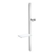 Duravit Brausestange 800mm, aus Aluminium/Kunststoff, chrom