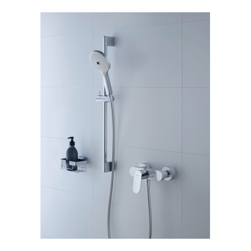 Duravit Brausestange aus Messing/Kunststoff, 700mm, chrom